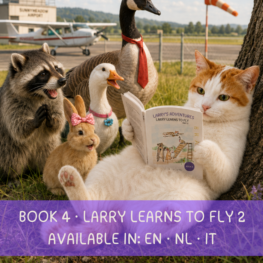 BOOK 4: LARRY’S ADVENTURES - LARRY LEARNS TO FLY part 2