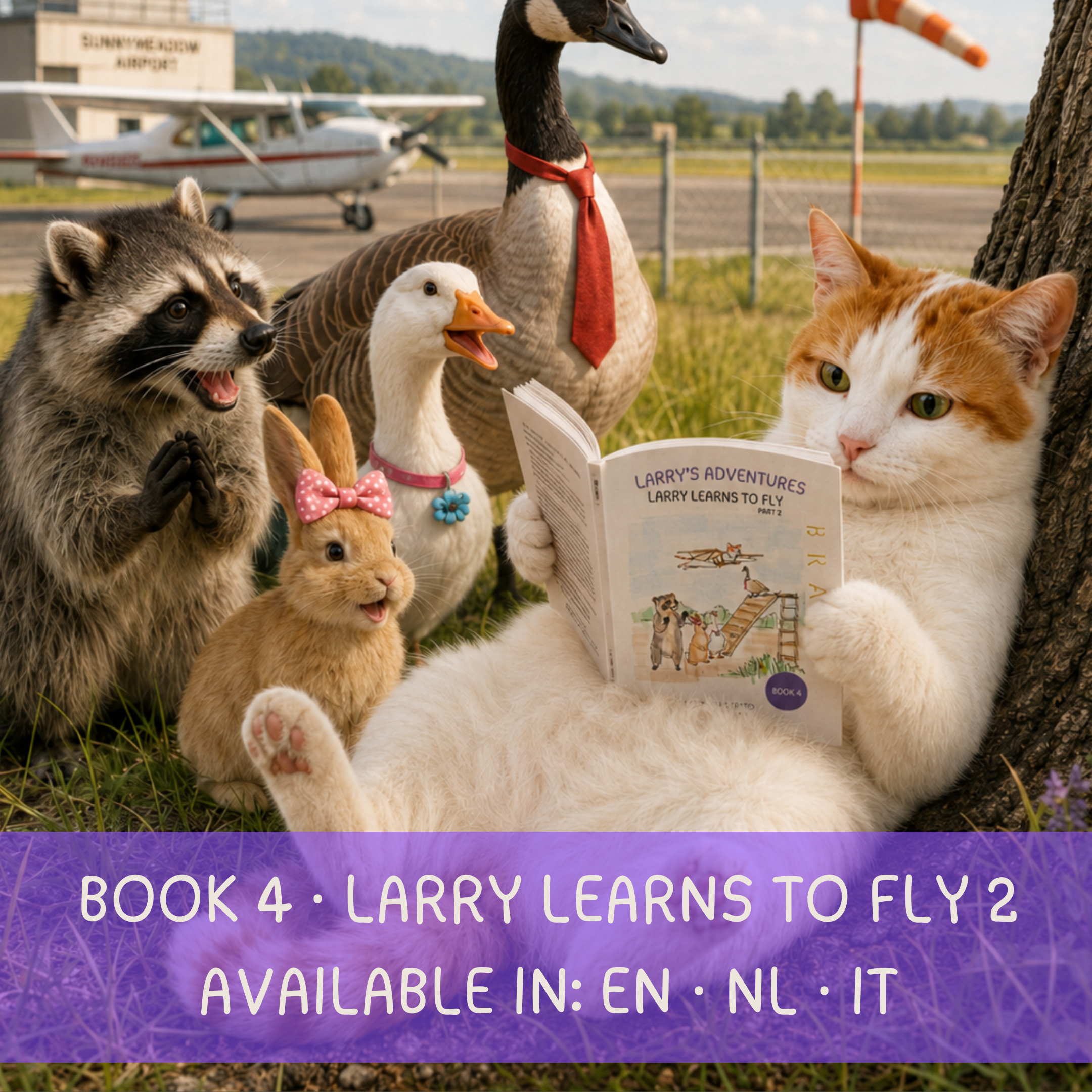 BOOK 4: LARRY’S ADVENTURES - LARRY LEARNS TO FLY part 2