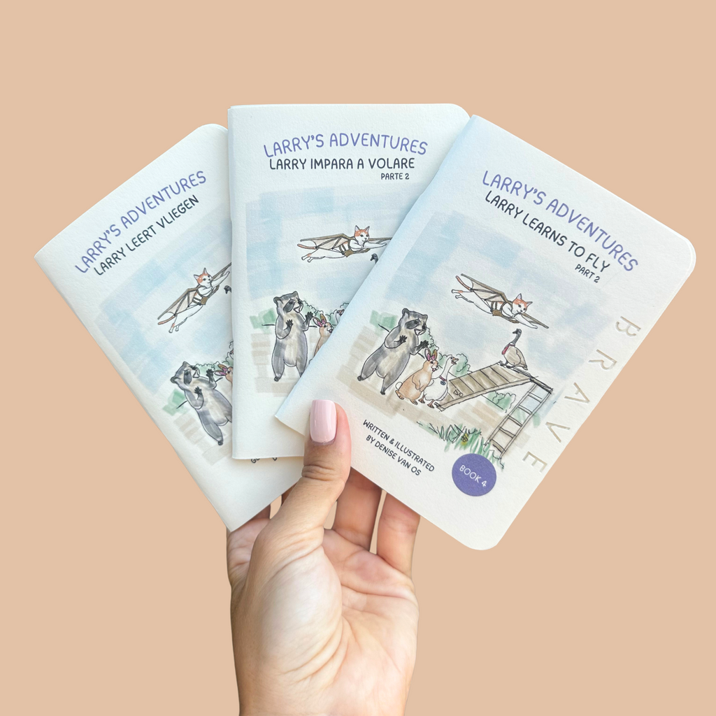 BOOK 4: LARRY’S ADVENTURES - LARRY LEARNS TO FLY part 2