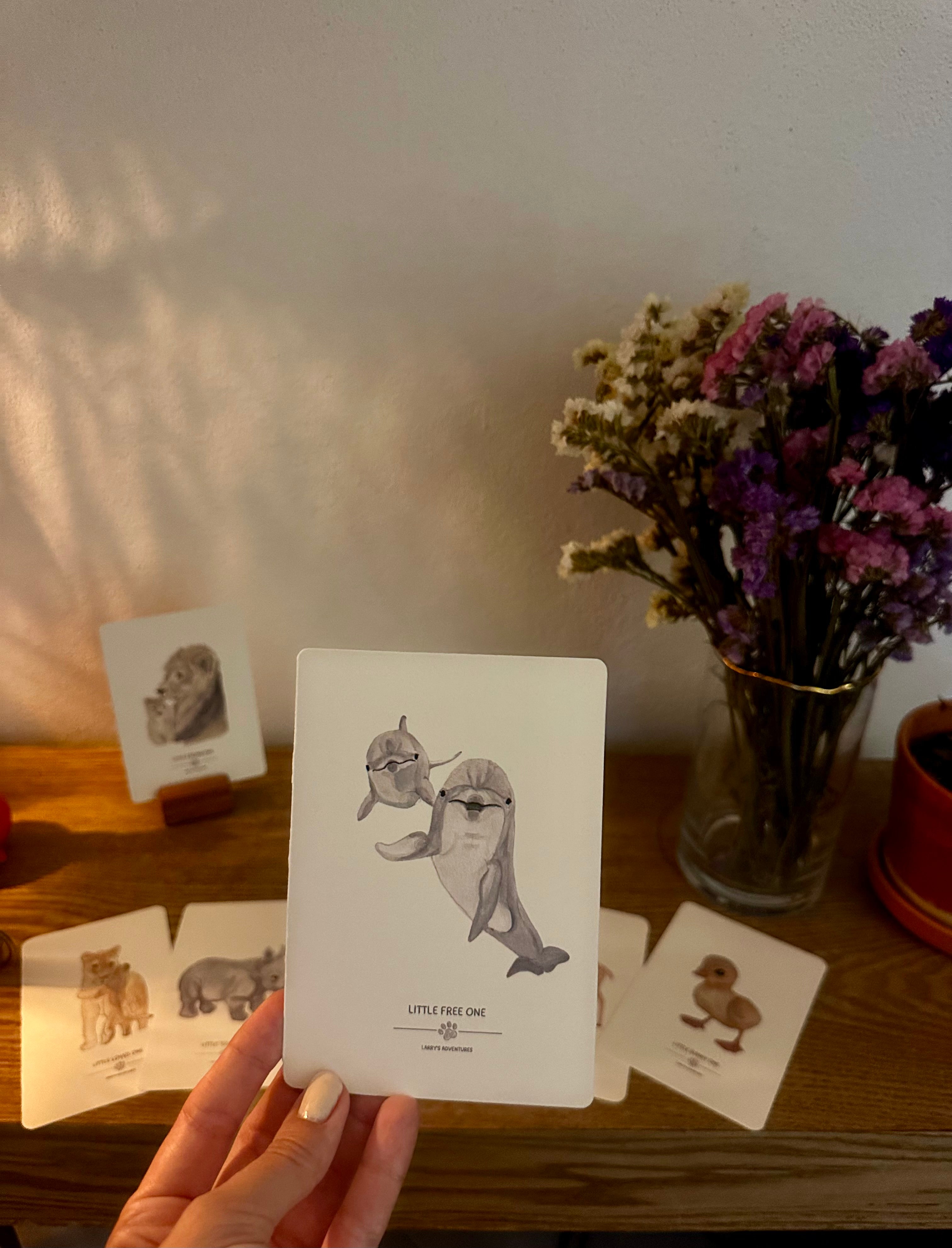 Larry's Little Friends - Postcard set A6