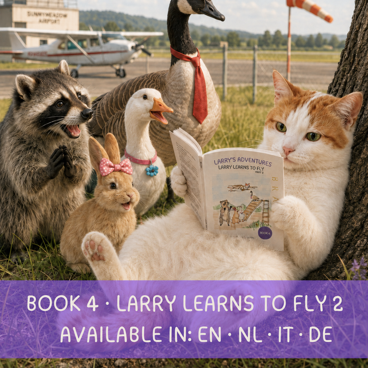 BOOK 4: LARRY’S ADVENTURES - LARRY LEARNS TO FLY part 2