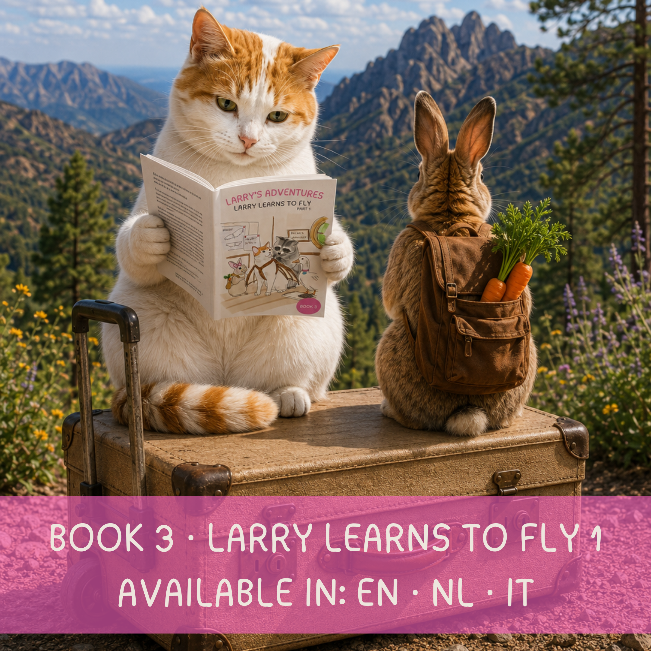 BOOK 3: LARRY’S ADVENTURES  - LARRY LEARNS TO FLY part 1